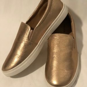 Gold Sneakers - Size 12w (WIDE)